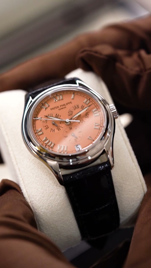 Patek Philippe · cadran saumon · SwissTreasures