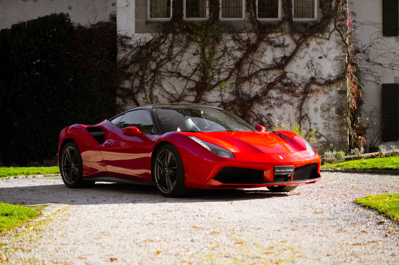 Ferrari 360 · château · Your Swiss Concierge